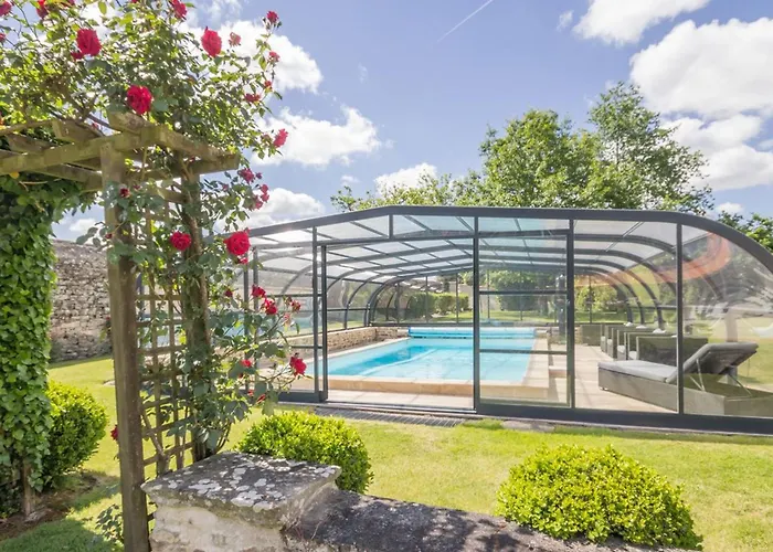 De Charme Avec Piscine Chauffee Et Wifi - 2 - Fr-1-306-803 Chateauthebaud